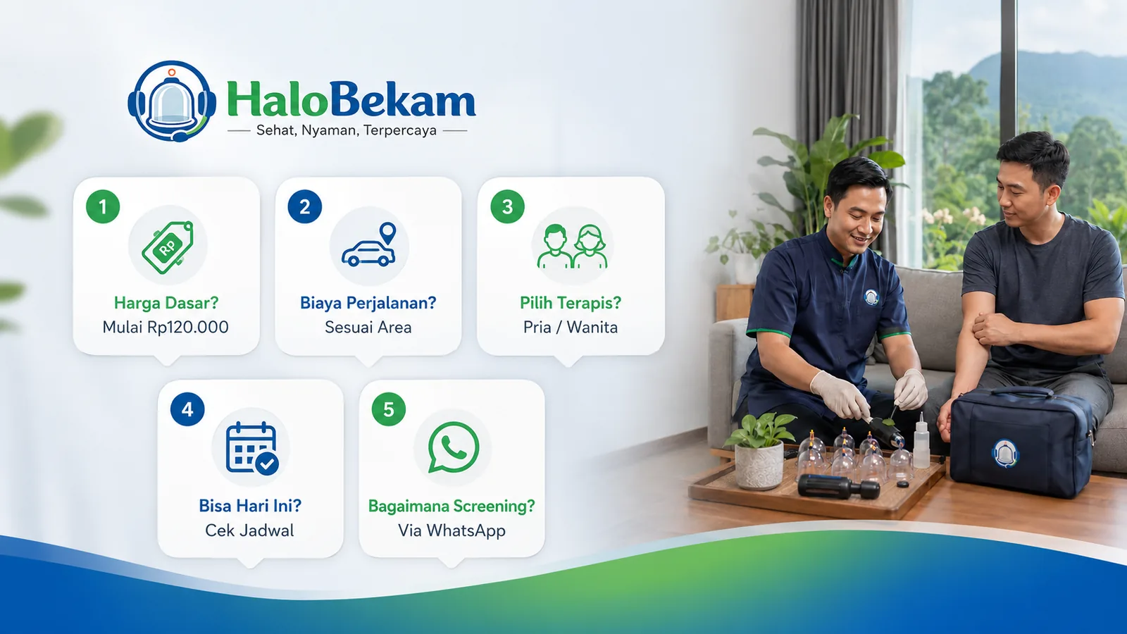 Visual pertanyaan umum komersial layanan bekam panggilan Bogor