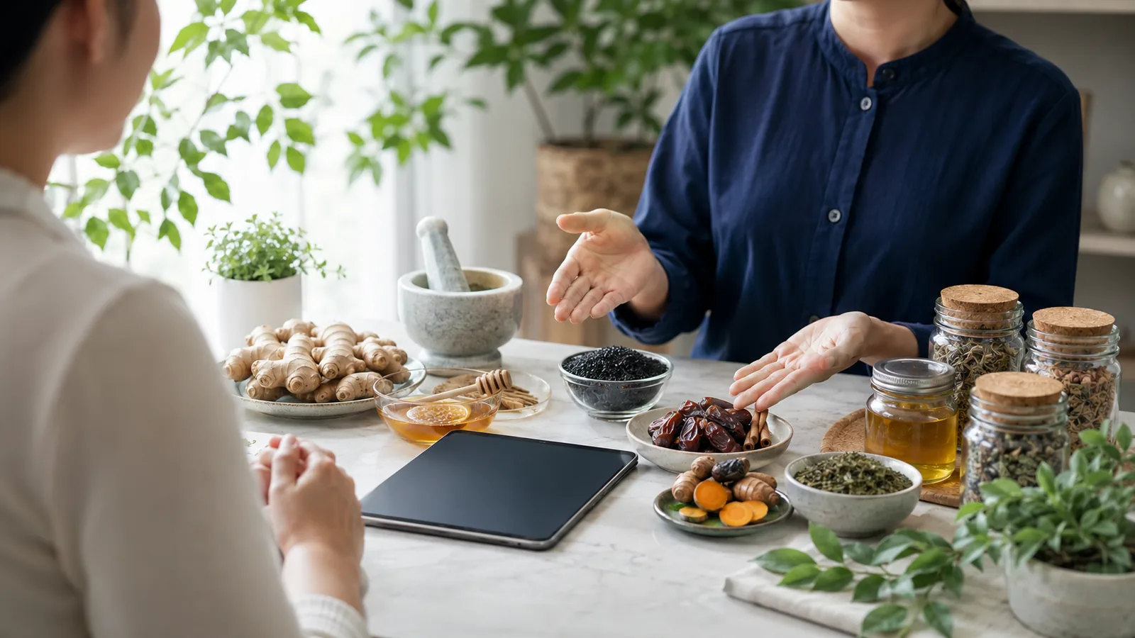 Konsultasi dan eksplorasi informasi herbal HaloBekam