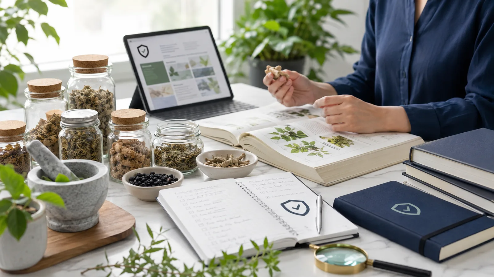 Proses penyusunan dan peninjauan informasi herbal HaloBekam