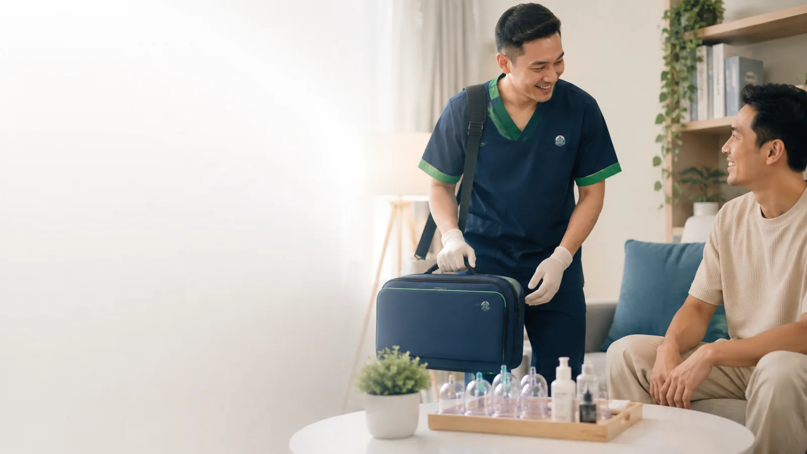 Hero pilihan layanan bekam homecare HaloBekam