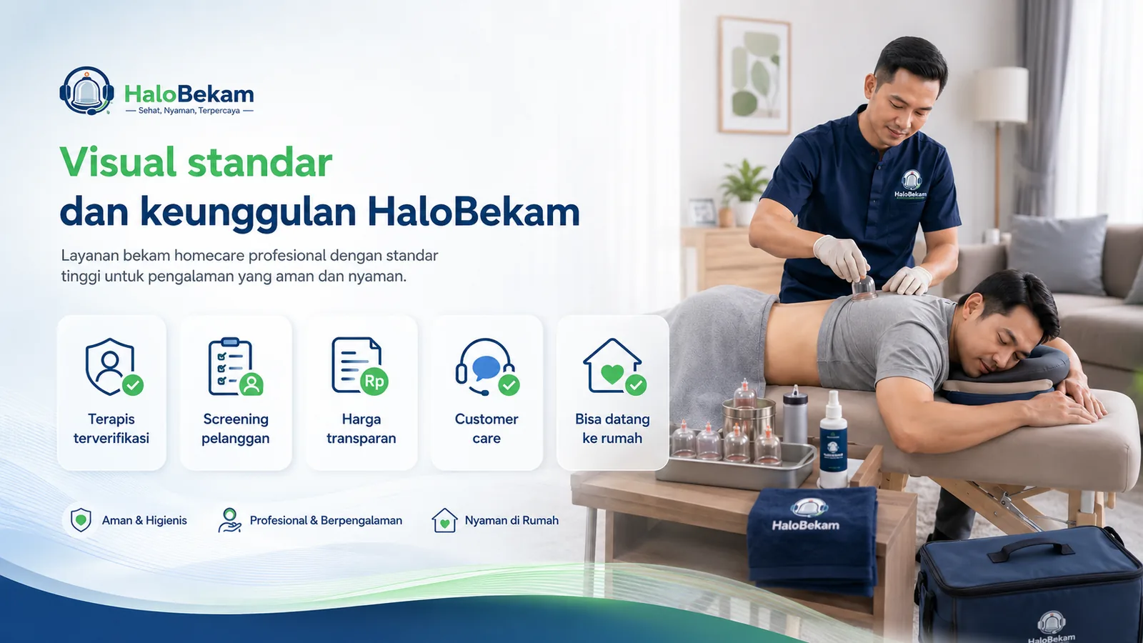 Standar dan keunggulan layanan HaloBekam